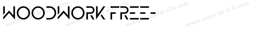 Woodwork free字体转换